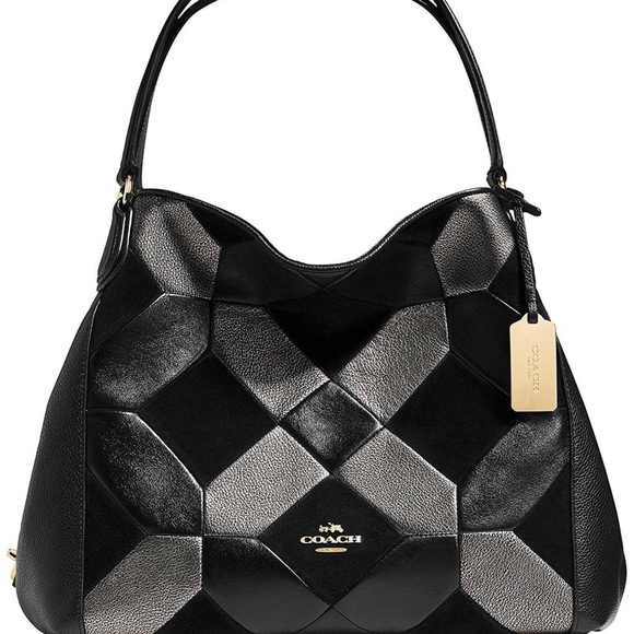 Nwot coach Edie 31 patchwork purse/wallet - Picture 2 of 6